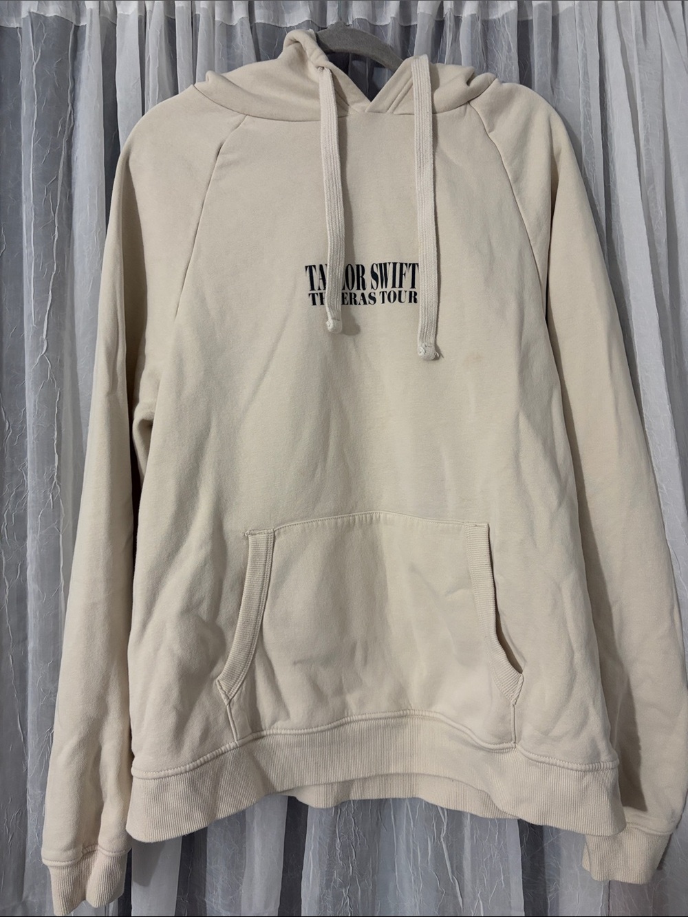 Taylor Swift Eras Tour Cream Hoodie